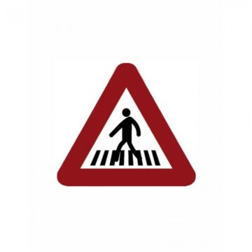 Señal metálica P-20 Peligro Ceda el Paso