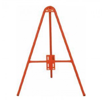 Tripode tublar señal metalica mod.A 65X85 cms