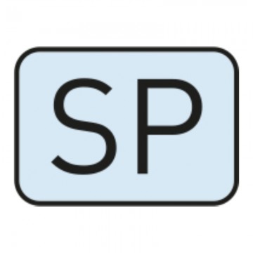 Placa 75x150 mm aluminiro Reflex N2. Personalizada segun texto.