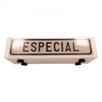 Señal vehículo sin luz, soporte magnético