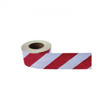 Rollo de cinta 10 cms. reflectante adhesiva R/B adhesiva 45 metros ref.1557 Cvtools