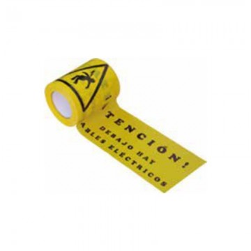 Cinta señalización 15 cm x 200 m subterránea CABLE ELECTRICO Ref. 1575