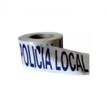 Rollo cinta Señal. 10cm x 200m. POLICIA