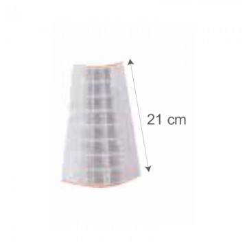 Camisa reflectante nº2 para cono 50 cms