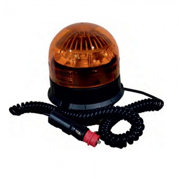 Rotativo led 12v base magnetica mas ventosa