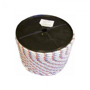 Bobina Cuerda Certificada Poliéster Alta Tenacidad ⌀6 mm,  100 m.