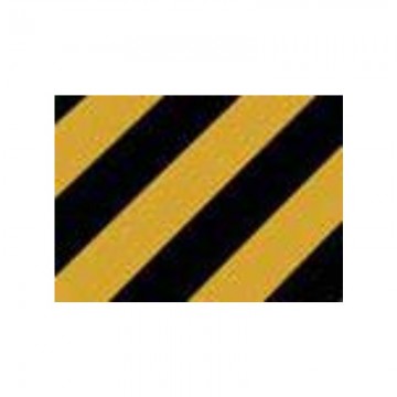 Espumas protectoras planas garaje de foam Negro/Amarillo  30x20x1.5 cm