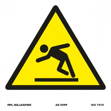 Señal: ¡Peligro! Caídas al mismo nivel