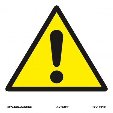 Señal: Peligro indeterminado