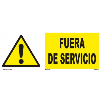 Señal: Fuera de servicio
