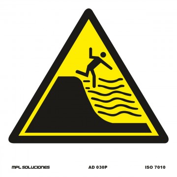 Señal: Peligro aguas profundas