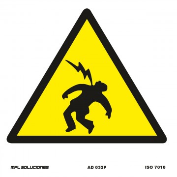 Señal: Alta tensión peligro de muerte