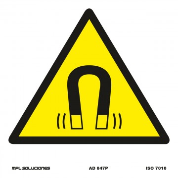 Señal: ¡Peligro! Zona magnética