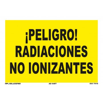 Señal: ¡Peligro! Radiaciones no ionizantes