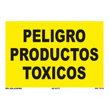 Señal: Peligro productos tóxicos