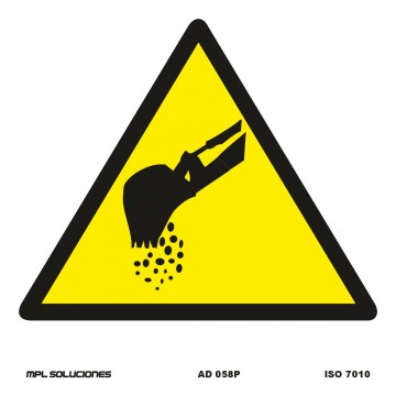 Señal: Peligro zona de carga y descarga