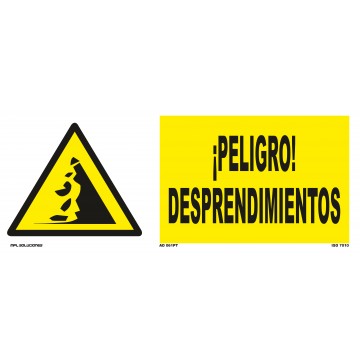 Señal: ¡Peligro! Desprendimientos