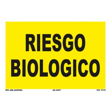 Señal: Riesgo biológico