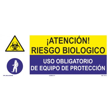 Señal: Riesgo Biológico - Equipo De Protección