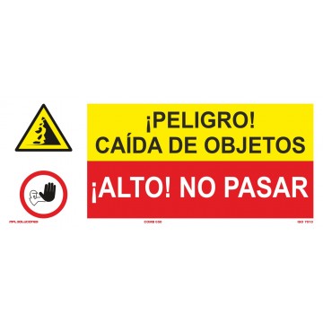 Señal: Caída De Objetos - No Pasar