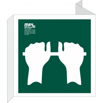 Banderola Cuadrada: Presionar la barra para salir