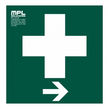 Señal: Botiquín derecha