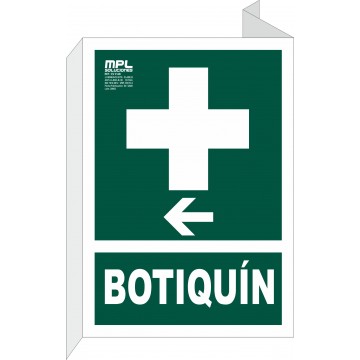Banderola: Botiquín izquierda