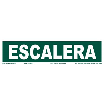 Señal: Escalera