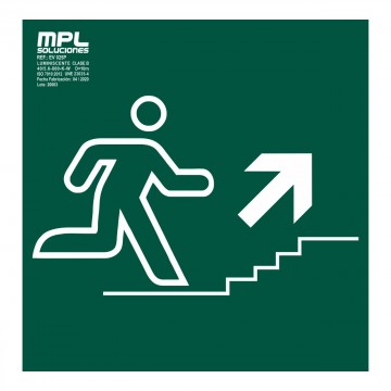 Señal: Subida escaleras derecha