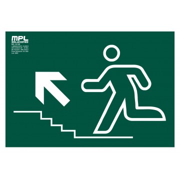 Señal: Subida escalera izquierda