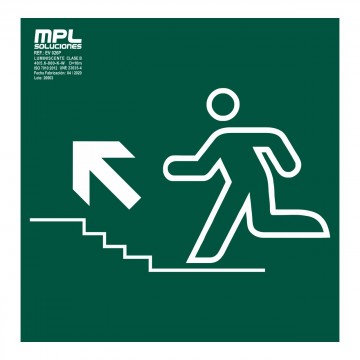 Señal: Subida escaleras izquierda