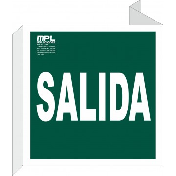 Banderola Cuadrada: Salida