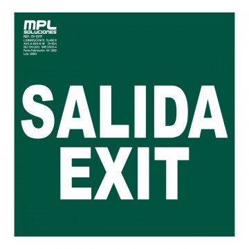 Señal: Salida, Exit