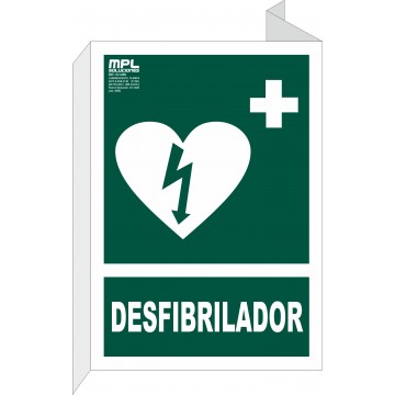 Banderola: Desfibrilador