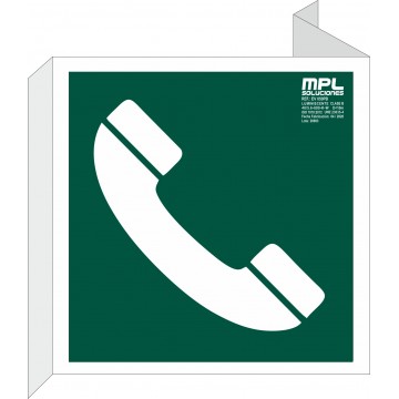 Banderola Cuadrada: Teléfono