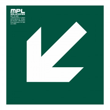 Señal: Flecha Izquierda Abajo