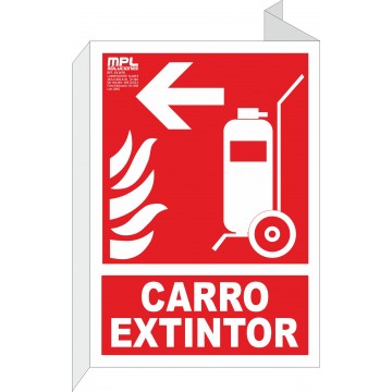 Banderola: Carro extintor izquierda