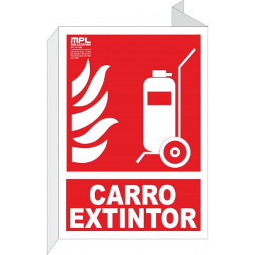 Banderola: Carro extintor