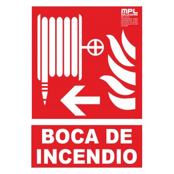 Señal: Manguera izquierda