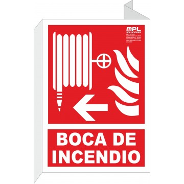 Banderola: Manguera izquierda