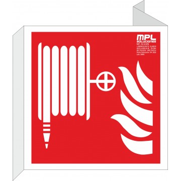 Banderola cuadrada: Manguera