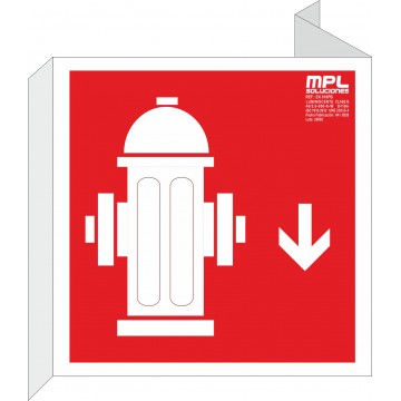 Banderola cuadrada: Hidratante abajo