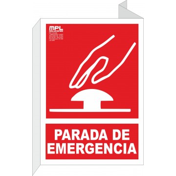 Banderola: Parada de emergencia