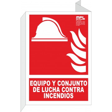 Banderola: Equipo y conjunto de lucha contra incendios