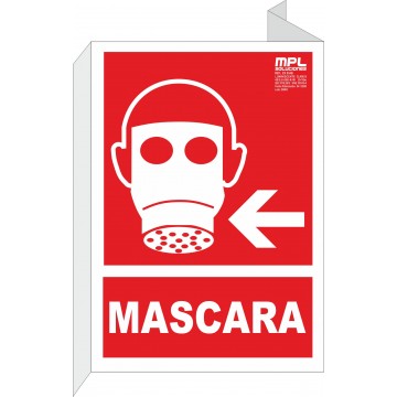 Banderola: Máscara izquierda