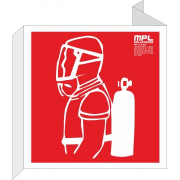 Banderola cuadrada: Equipo autónomo contra incendios