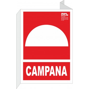 Banderola: Campana