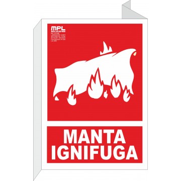 Banderola: Manta ignífuga