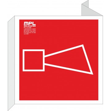 Banderola cuadrada: Avisador sonoro