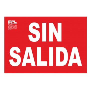 Señal: Sin Salida